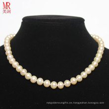 9-10mm perlas redondas para el collar